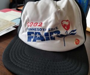 1982 Minnesota State Fair hat worn during my security guard night shift
