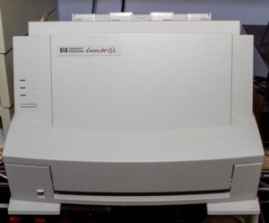 HP LaserJet 6L (Owned for 21 years)