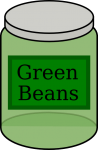 can of green beans