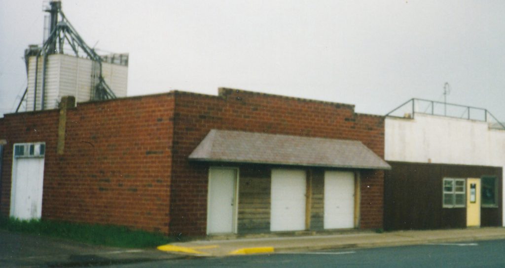 1980s. Old Carlson Candy Warehouse in Luck, Wisconsin.