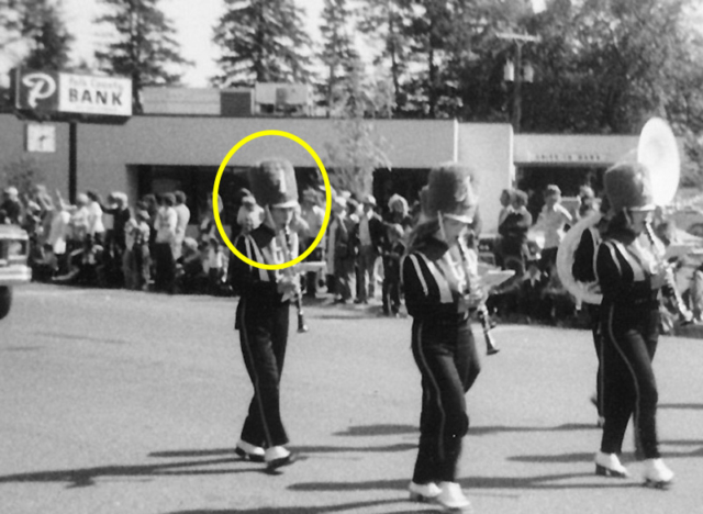 Late 1970s.  LHS Marching Band.