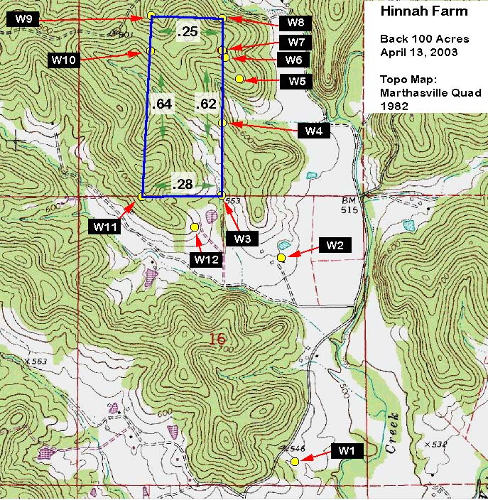 HinnahFarm Topo Annotated