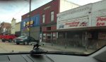 Downtown Centerville, South Dakota. Sherree Schmiedt historical collection is housed next to the NAPA store.